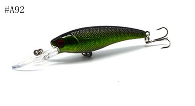 9,5cm/3,74in 6,9g/0,24oz Fishing Lure Minnow Lures Hard Bait Pesca Fishing Tackle isca artificia Quality Hook Swimbait #A9