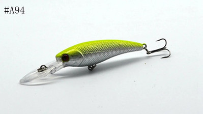 9,5cm/3,74in 6,9g/0,24oz Fishing Lure Minnow Lures Hard Bait Pesca Fishing Tackle isca artificia Quality Hook Swimbait #A9