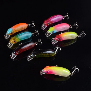 1τεμ 9,8g/6cm έντομα τζίτζικας Fishing Lures Flying Wobbler Lure σκληρό δόλωμα Ζωντανό τεχνητά δολώματα Bass Swimbait Pesca 3D Eyes