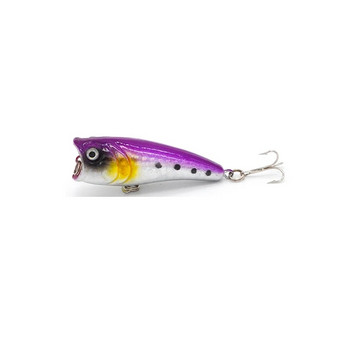 1 ΤΕΜ 6cm 7g Τεχνητό δόλωμα Popper Fishing Lure Crankbait Wobblers Hard Fishing Tackle Swim bait Crank Bass Bait Fishing Lures