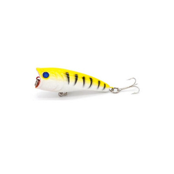 1 ΤΕΜ 6cm 7g Τεχνητό δόλωμα Popper Fishing Lure Crankbait Wobblers Hard Fishing Tackle Swim bait Crank Bass Bait Fishing Lures