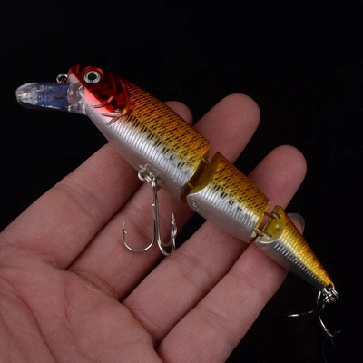 1 tk 10,5 cm 14 g püügilant kvaliteetne Minnow lant 3D Eyes plastikust kõva sööt Pesca kunstlik jigi voblerid Crankbait kalastussööt
