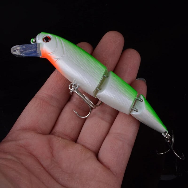 1 tk 10,5 cm 14 g püügilant kvaliteetne Minnow lant 3D Eyes plastikust kõva sööt Pesca kunstlik jigi voblerid Crankbait kalastussööt