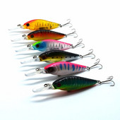 Üks tk 11 cm / 4,33 tolli 13,2 g / 0,47 untsi Kalapüügi landid vända sööt plastist väntsööt kunstlant kõva kala voobleriga ujumisriistad