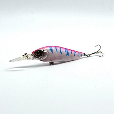 Üks tk 11 cm / 4,33 tolli 13,2 g / 0,47 untsi Kalapüügi landid vända sööt plastist väntsööt kunstlant kõva kala voobleriga ujumisriistad