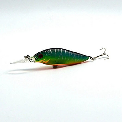 Üks tk 11 cm / 4,33 tolli 13,2 g / 0,47 untsi Kalapüügi landid vända sööt plastist väntsööt kunstlant kõva kala voobleriga ujumisriistad