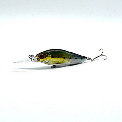 Üks tk 11 cm / 4,33 tolli 13,2 g / 0,47 untsi Kalapüügi landid vända sööt plastist väntsööt kunstlant kõva kala voobleriga ujumisriistad