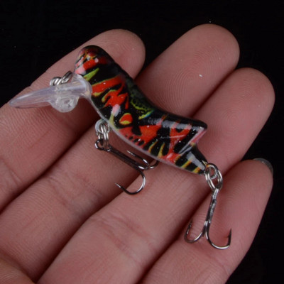 1vnt 4cm 3,2g žiogas vabzdys Žvejybinis masalas Skraidantis vobleris jaukas kietas masalas Lifelike Dirbtinis masalas Bass Swimbait pesca 3D Eyes