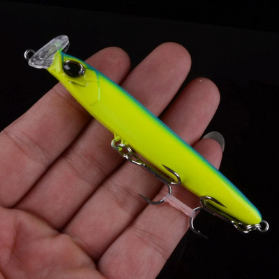 1 tk Sink Kalapüügi landid Minnow 85mm 13g 95mm 17g Crankbaits VIB pliiatsipopper kõva kunstsööt Hea tegevusega voblerid 3D Eyes