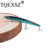 1 τεμ 130mm 15g Τεχνητό σκληρό δόλωμα Minnow Fishing Lure Wobblers Floating Seabass Fishing Tackle Crankbaits Long Casting 3D Eyes