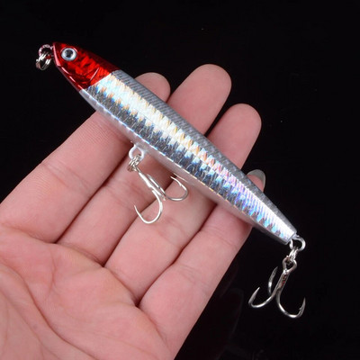10cm 20,6g Vib Lure kõvast plastist kala tehissööt 3D Eyes Swimbait Crankbait voblerid Fishing Lure pesca