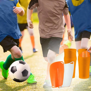 Προστατευτικά κνήμης ποδοσφαίρου Secure Fit Μαλακή επένδυση Κνήμης ποδοσφαίρου με κάλτσες με μανίκια νεανικά έως ενήλικα μεγέθη Τραυματισμός απορρόφησης κραδασμών