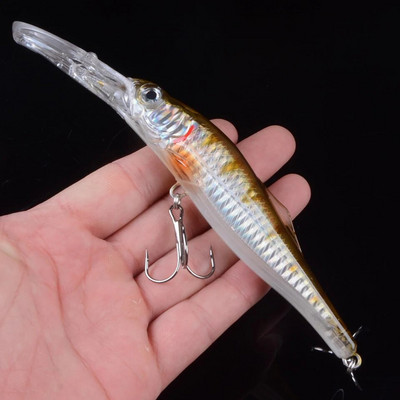 1tk 16,5cm 25g Isca Big Minnow Lure ujuvad voblerid Merepüügi landid Hard Bait Kunstlik Pesca merepüügi väntsööt