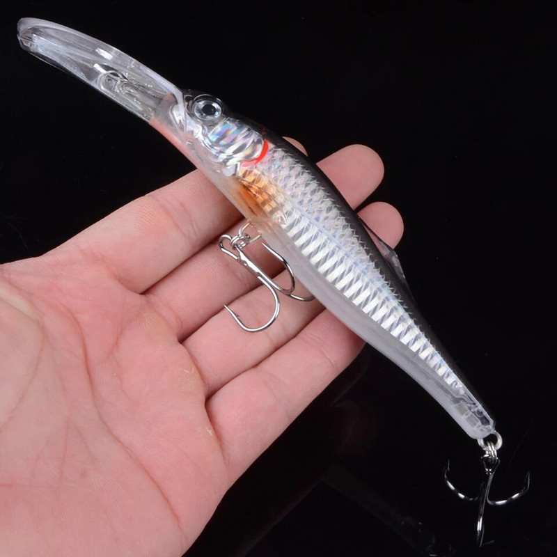 1tk 16,5cm 25g Isca Big Minnow Lure ujuvad voblerid Merepüügi landid Hard Bait Kunstlik Pesca merepüügi väntsööt