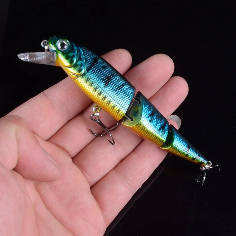 1tk 10,5cm 15g kunstlik kõva sööt Laser Minnow Fishing Lure pesca konksud kala vobleriga 3D silmadega väntsööt
