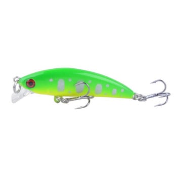 1 τεμ Pesca Wobbling Fishing Lure 55mm 6,4g Sinking Minnow Isca Artificial Baits for Bass Perch Pike Trout 3D Eyes Jigging Lure