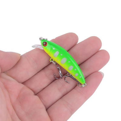 1 vnt Pesca Wobbling žvejybos masalas 55 mm 6,4 g skęstantis Minnow Isca dirbtinis masalas ešeriui lydekai upėtakiui 3D Eyes jigging masalas