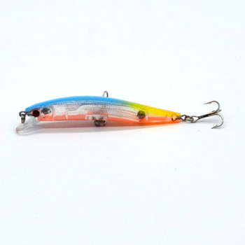 1 τεμ. Ολοκαίνουργιο Minnow Fishing Lures 10cm 8,1g 6# Hooks Fish Minnow Lure Tackle Hard Bait Pesca Wobbler Τεχνητό δόλωμα κολύμβησης