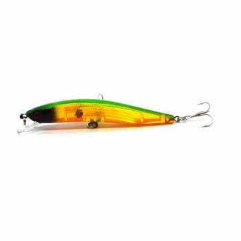 1 τεμ. Ολοκαίνουργιο Minnow Fishing Lures 10cm 8,1g 6# Hooks Fish Minnow Lure Tackle Hard Bait Pesca Wobbler Τεχνητό δόλωμα κολύμβησης