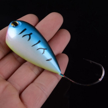 1 τεμ Popper Fishing Lures 8cm/13g Top Water Υψηλής ποιότητας VIB Wobblers Hard Fake Baits Crankbaits Isca Artificial Fishing Tackle