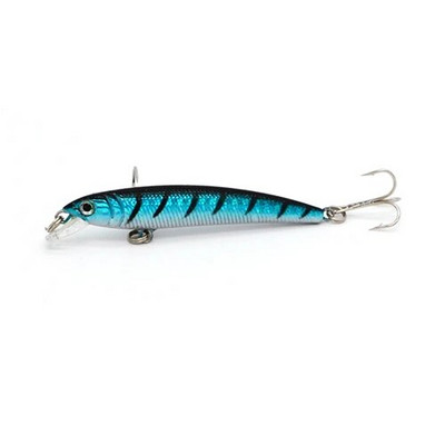 1tk 7,5cm 4,5g Pesca kunstsööt Kalastuslant Minnow Wobblers Tackle Bass Forell Bait Iscas 3D eye