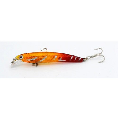 1tk 7,5cm 4,5g Pesca kunstsööt Kalastuslant Minnow Wobblers Tackle Bass Forell Bait Iscas 3D eye