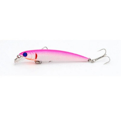1tk 7,5cm 4,5g Pesca kunstsööt Kalastuslant Minnow Wobblers Tackle Bass Forell Bait Iscas 3D eye