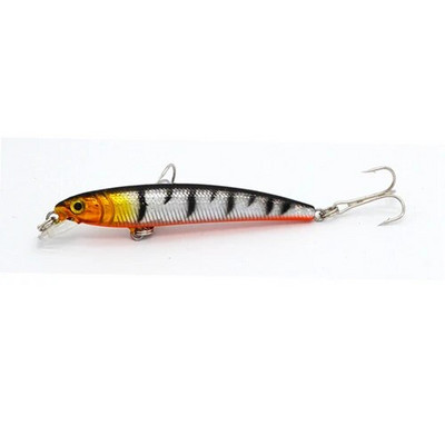 1tk 7,5cm 4,5g Pesca kunstsööt Kalastuslant Minnow Wobblers Tackle Bass Forell Bait Iscas 3D eye