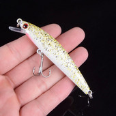 1tk 3D Eyes Swimfish voblerid 8,5 cm/7,5 g Minnow Fishing Lure Crankbaits Isca kunstlikud kõvasöödad õues söödaga karpkalapüügiks