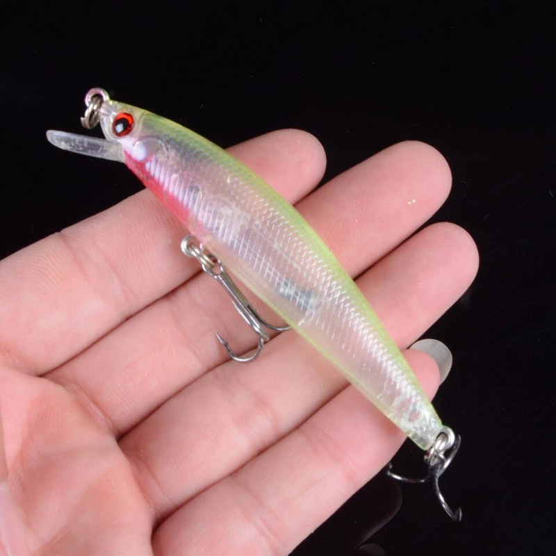 1tk 3D Eyes Swimfish voblerid 8,5 cm/7,5 g Minnow Fishing Lure Crankbaits Isca kunstlikud kõvasöödad õues söödaga karpkalapüügiks
