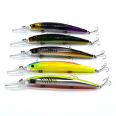 ühes tükis14,5cm/12,2g Suurulukite kalapüügi landid plastikust kõva sööt kalastustarbed pesca kala vobler minnow kunstlant swimbait