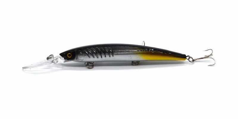 ühes tükis14,5cm/12,2g Suurulukite kalapüügi landid plastikust kõva sööt kalastustarbed pesca kala vobler minnow kunstlant swimbait