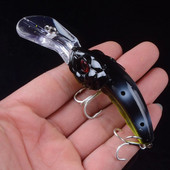 1tk 10cm 12,8g uppuv Minnow lant 3D Eyes Wobbler püügi landid Minnow Bait Artificail kõva lant