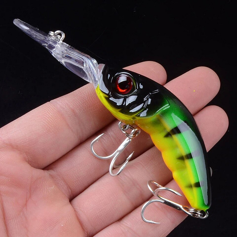 1tk 10cm 12,8g uppuv Minnow lant 3D Eyes Wobbler püügi landid Minnow Bait Artificail kõva lant