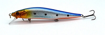 1 tk/kott 5 värvi 14 cm 23,7 g püügilant Minnow kõva sööt 3 konksuga Püügitarbed 3D Eyes #04