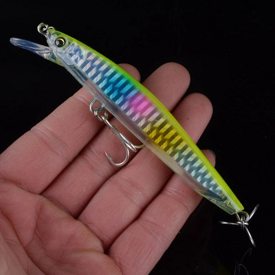 1tk Merekalapüügi Minnow Wobbler Lure Swim Hard Bait 115mm/12.8g Kunstlik Crankbait Haug Pesca Trolling jerkbait Kalastustarbed