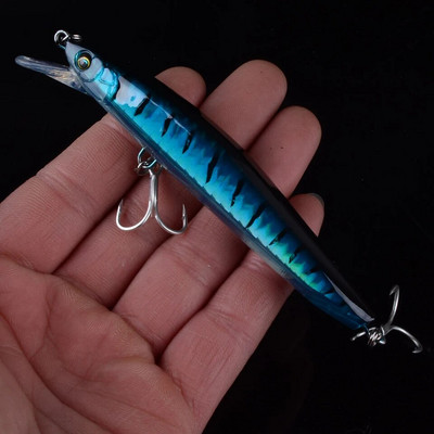 1tk Merekalapüügi Minnow Wobbler Lure Swim Hard Bait 115mm/12.8g Kunstlik Crankbait Haug Pesca Trolling jerkbait Kalastustarbed
