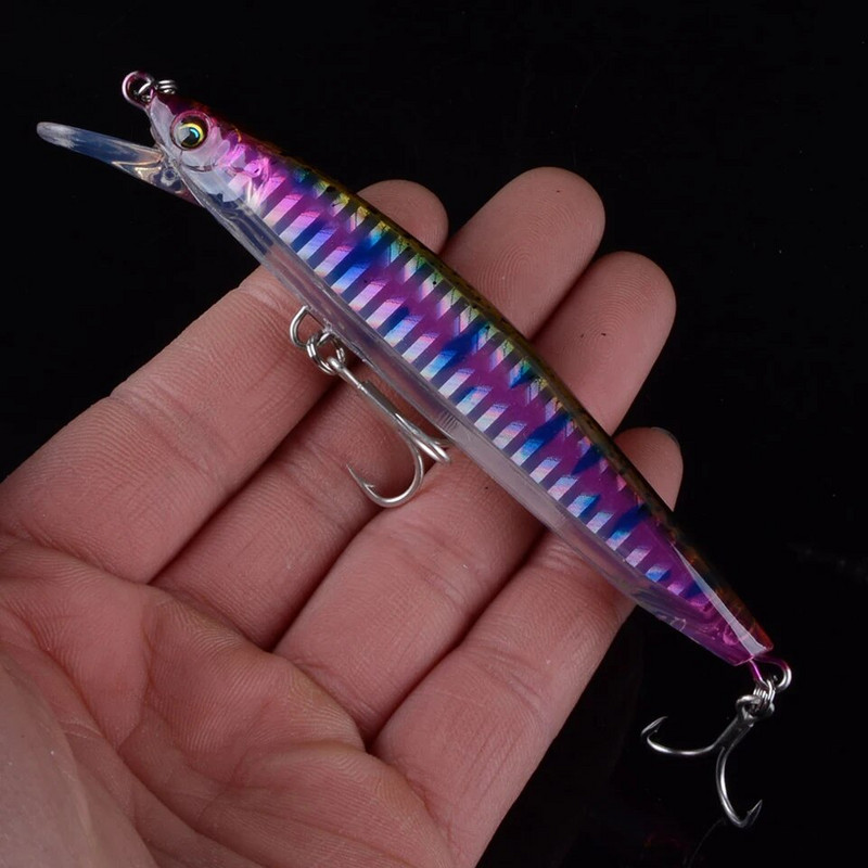 1tk Merekalapüügi Minnow Wobbler Lure Swim Hard Bait 115mm/12.8g Kunstlik Crankbait Haug Pesca Trolling jerkbait Kalastustarbed