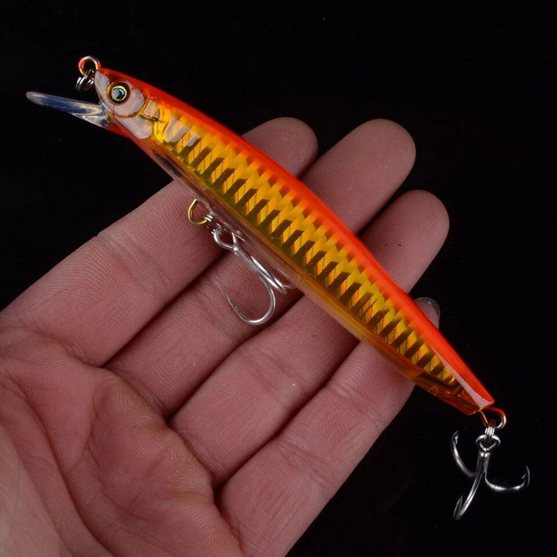 1tk Merekalapüügi Minnow Wobbler Lure Swim Hard Bait 115mm/12.8g Kunstlik Crankbait Haug Pesca Trolling jerkbait Kalastustarbed