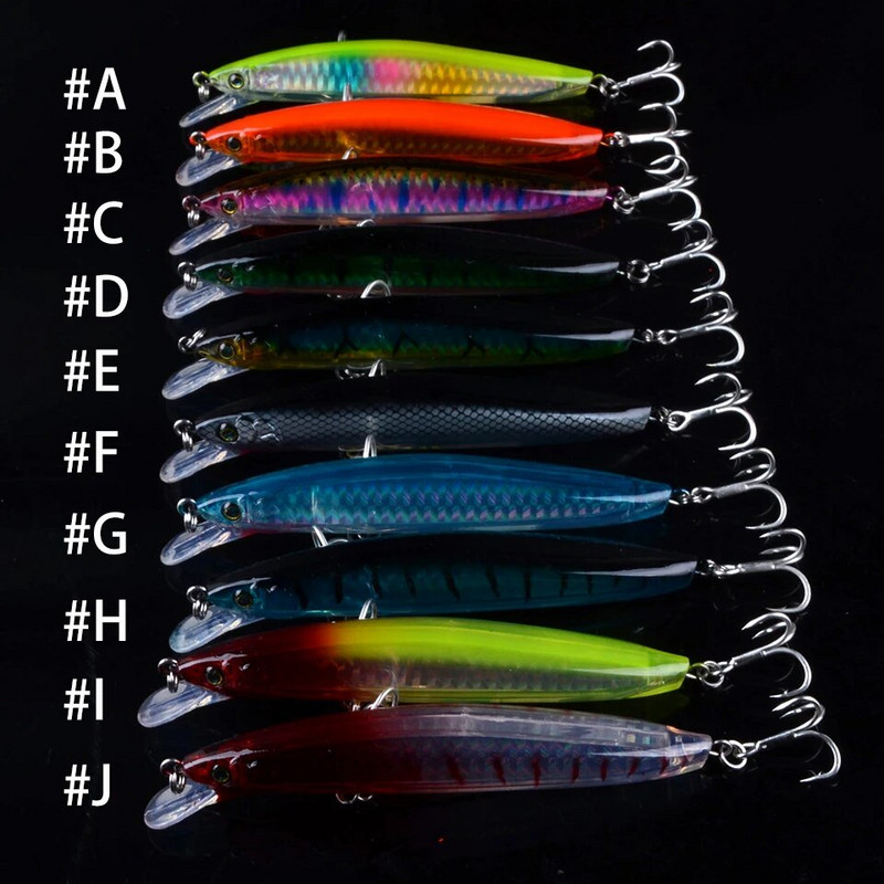 1tk Merekalapüügi Minnow Wobbler Lure Swim Hard Bait 115mm/12.8g Kunstlik Crankbait Haug Pesca Trolling jerkbait Kalastustarbed