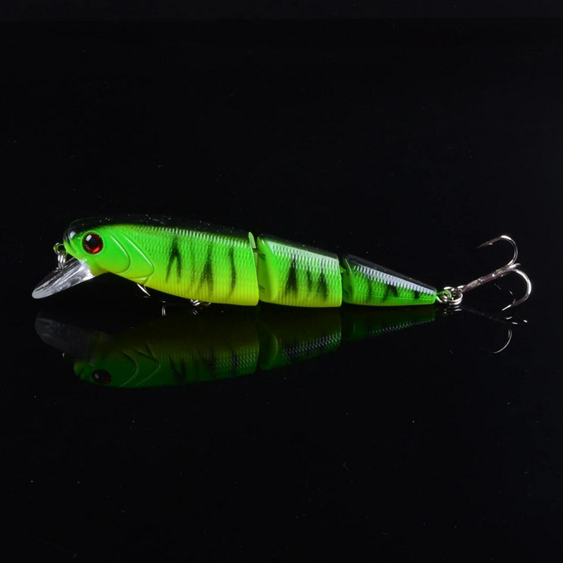 Uus saabumine 1tk 11cm/15g kalapüügi landid 3 segmendi Lifelike Swimbait plastikust kõvasöödad 5 värvi Saadaval Voblerid kalasööt