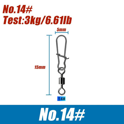 50/100 tk kalapüügi pistik roostevabast terasest laager veerev õngekonksud merepüügi peibutis multifunktsionaalne pin Jig Tackle