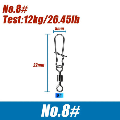 50/100 tk kalapüügi pistik roostevabast terasest laager veerev õngekonksud merepüügi peibutis multifunktsionaalne pin Jig Tackle