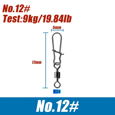 50/100 tk kalapüügi pistik roostevabast terasest laager veerev õngekonksud merepüügi peibutis multifunktsionaalne pin Jig Tackle