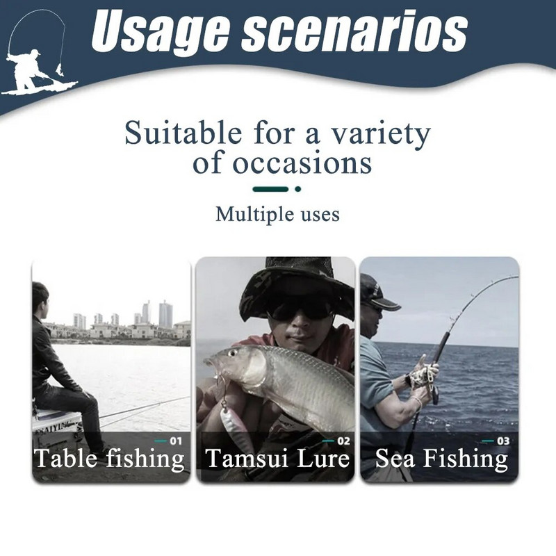 50/100 tk kalapüügi pistik roostevabast terasest laager veerev õngekonksud merepüügi peibutis multifunktsionaalne pin Jig Tackle