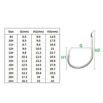 10 τμχ/Παρτίδα Slow Jigging Fishing Cast Jigs Assist Hook Αγκαθωτό Μονό Jig Hooks Κλωστή Φτερό Pesca High Carbon Steel Fishing Lure