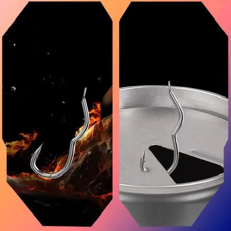 Γάντζος ψαρέματος από ατσάλι υψηλού άνθρακα Νέας εφεύρεσης Αξεσουάρ Αξεσουάρ Ψαρέματος Κυπρίνου Αιχμηρό Αγκαθωτό Αυτόματο Πτυσσόμενο Άγκιστρο 12 τμχ/Συσκευασία