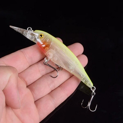 1 tk kalapüügi landid 10 cm 11 g Minnow lant, 3 värvi vali kõrge kvaliteediga kõva sööt Crankbait vobbler kalastustarvete hulgimüük
