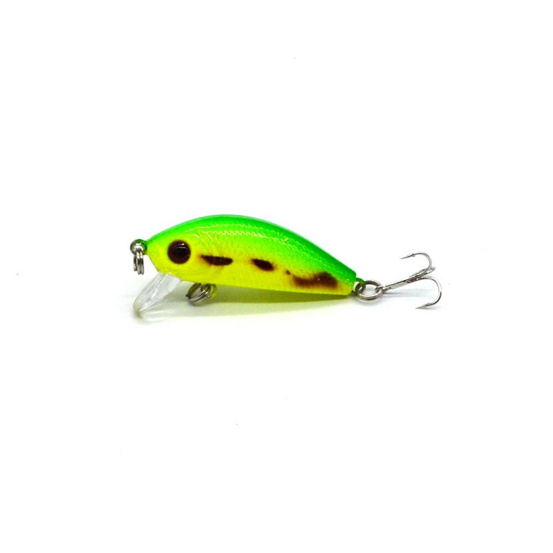 5cm/1,97in 3,6g/0,17oz Ριγέ μπάσο Floating Minnow Lure Artificial Fish Lures Hard Bait Swim Fishing Tackle Samll Crankbait