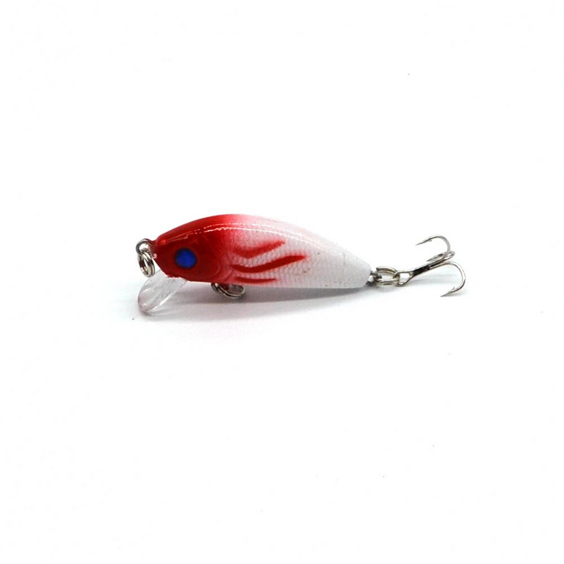 5cm/1,97in 3,6g/0,17oz Ριγέ μπάσο Floating Minnow Lure Artificial Fish Lures Hard Bait Swim Fishing Tackle Samll Crankbait